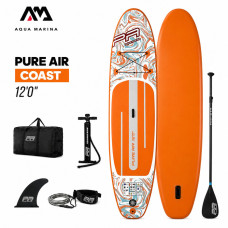 Надувная SUP доска Aqua Marina PURE AIR 2026 All-Around 12″ (366 см)