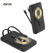 Павербанк Aspor A327 Magnetic Wireless (10000mAh, 22.5W)