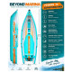 Надувной рыбацкий каяк Beyond Marina Full Drop-Stitch 12'6" (380х100х50 см)