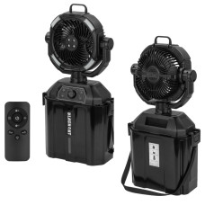 Акумуляторний настільний вентилятор BLACKOUT GD-012 з розпилювачем вологи