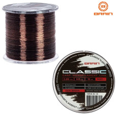 Леска Brain Classic Carp Line Dark brown