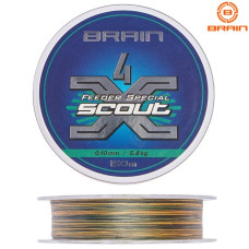 Шнур плетеный Brain Scout 4X