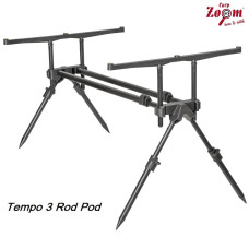 Род-под Carp Zoom Tempo 3 Rod Pod (алюминий, регулируемый, для 3 удилищ)