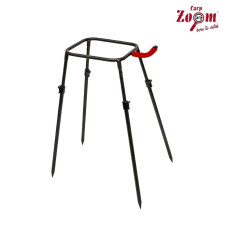 Сподовая станция Carp Zoom Square Bucket Stand с держателем для ведра и удилища