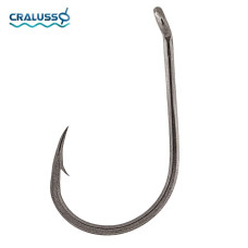 Крючок Cralusso CARPower PTFE Grey карповый