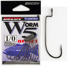 Крючок офсетный Decoy Worm 5