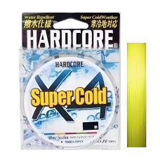Шнур Duel Hardcore Super Cold X4 Hi-Vis Yellow