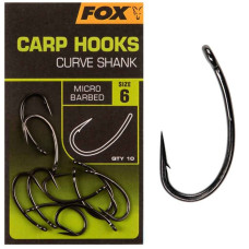 Крючки FOX Curve shank