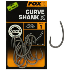 Крючки FOX Edges Arma Point Curve shank X