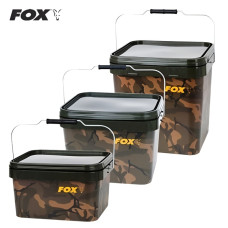 Ведро для прикормки Fox International Camo Square Bucket
