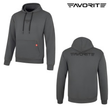 Реглан Favorite Black Logo Dark Grey Melange – стиль и комфорт каждый день