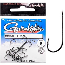 Крючок Gamakatsu F31 Black