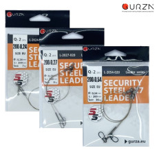 Поводок плетеный Gurza Security Steel 1x7 Leader