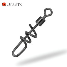 Застёжка с вертлюгом GURZA Rolling Swivel Screwed Snap BN