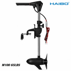 Електромотор човновий Haibo M100 (65 Lbs, 12V, Black) 