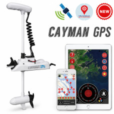 Лодочный электромотор Haswing Cayman B 55Lbs GPS 12В (Белый) 