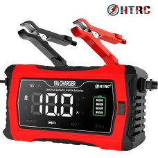 Умное зарядное устройство HTRC 10A (12В/24В) с LCD-дисплеем и функцией восстановления