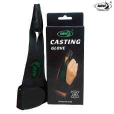 Напальчник Katran Single Finger Casting Glove — кожаный, регулируемый, для силовых забросов