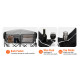 Кресло раскладное KingCamp Canna C20 Plus Oversize Double Camping Loveseat