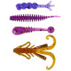 Набор съедобного силикона Lucky John Pro Series Mormo Pack 05 SET (100 шт.)