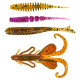 Набор съедобного силикона Lucky John Pro Series Street Fishing Pack 06 SET (46 шт.)