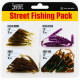 Набор съедобного силикона Lucky John Pro Series Street Fishing Pack 06 SET (46 шт.)