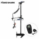 Човновий безщітковий електромотор з GPS-якорем MAKOSHARK SANVU LIGHT-155/60'' 65Lbs 12V