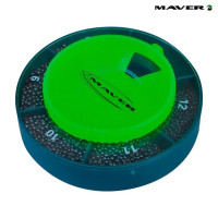 Набор свинцовых грузил Maver Scatola Pallini Supercalibrati Misura 250g 