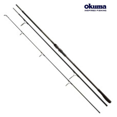 Удилище карповое Okuma Custom Black Carp из карбона 24Т с кольцами SIC