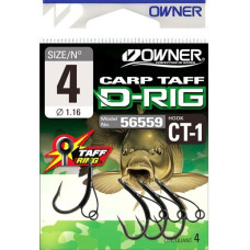 Крючки Owner CARP TAFF D-RIG w/ CT-1