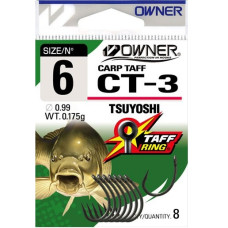 Крючки Owner CT-3 CARP TAFF TSUYOSHI