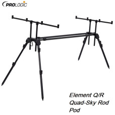 Род-под Prologic Q/R Quad-Sky 4 Rod Pod — регулируемая подставка на 4 удилища с чехлом