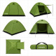 Трехместная двухслойная палатка Ranger Camper 3 