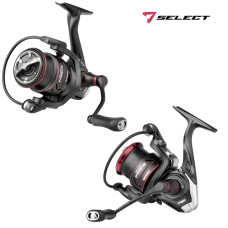 Спиннинговая катушка Select Force 4.8:1 с 6+1 подшипниками и алюминиевой шпулей