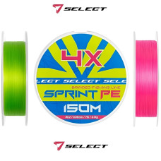 Шнур плетеный Select Sprint PE 4x 150 м