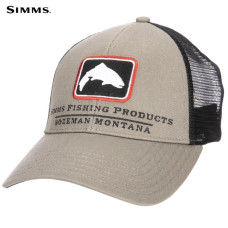 Кепка Simms Trout Icon Trucker Tan