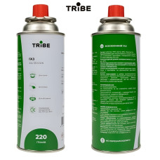 Газовый баллон Tribe 220 г (цанговый) — для горелок и плит