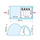 Палатка Tramp SPHINX 4 V2 — 4-местная кемпинговая палатка с большим тамбуром