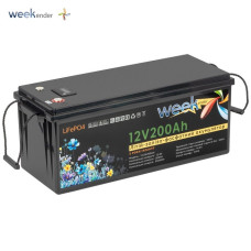 Аккумулятор LiFePO4 Weekender 200Ah 12.8V — литий-феррумный с ЖК-дисплеем