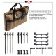 Набор стоек World4Carp с телескопическими буз барами Stand Kit Universal MAX 4