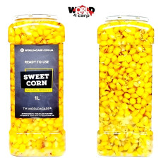 Готовая кукуруза для рыбалки Sweet Corn World4Carp 1 л – прикормка и насадка
