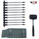 Набор для палатки колья + молоток World4Carp Tent Peg Set + Hammer, 21,5 см.  10 шт