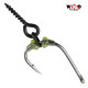 Стопор силиконовый для крючка World4Carp, 10 шт – для волосяных оснасток и монтажа