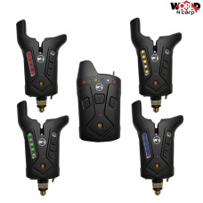 Набір сигналізаторів клювання F-Line 4+1 від World4Carp 
