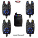 Набор сигнализаторов поклёвки World4Carp Sensor X — 2+1, 3+1, 4+1, 5+1, 6+1, с пейджером