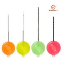 Набор для карпфишинга  Brain Bait Needles Set 3 иглы +1 сверло